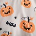 【6M-5Y】2-piece Kids Halloween Print Long Sleeve Sweatshirt And Pants Set