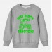 【12M-9Y】Boy Letter And Tractor Print Cotton Stain Resistant Long Sleeve Sweatshirt