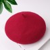 【2Y-8Y】Girls Fashion Solid Color Wool Beret Hat