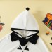 【12M-5Y】Unisex Cute Halloween Embroidered Colorblock Hooded Cape